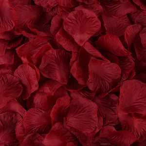 2000pcs/lot Wedding Party Accessories Artificial Flower Rose Petal Fake Petals Marriage Decoration For Valentine supplies