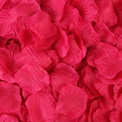 2000pcs/lot Wedding Party Accessories Artificial Flower Rose Petal Fake Petals Marriage Decoration For Valentine supplies