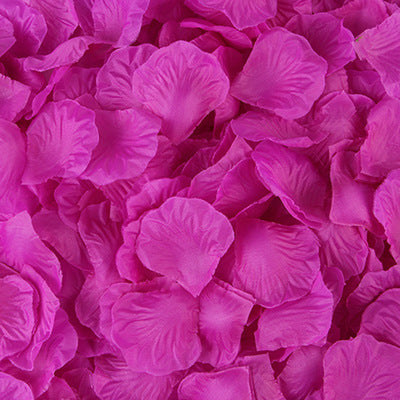 2000pcs/lot Wedding Party Accessories Artificial Flower Rose Petal Fake Petals Marriage Decoration For Valentine supplies