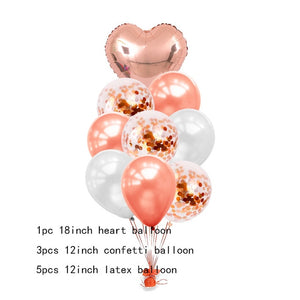 Ligatures LOVE Letter Foil Balloon Anniversary Wedding Valentines Day Party Decoration Love Letter Lip Balls Party Supplies